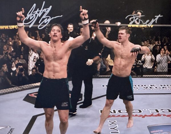 Stephan Bonnar & Forrest Griffin Autographed 16x20 UFC Photo