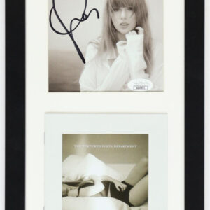 Taylor Swift Autographed Custom Framed 8x13.5 Photo