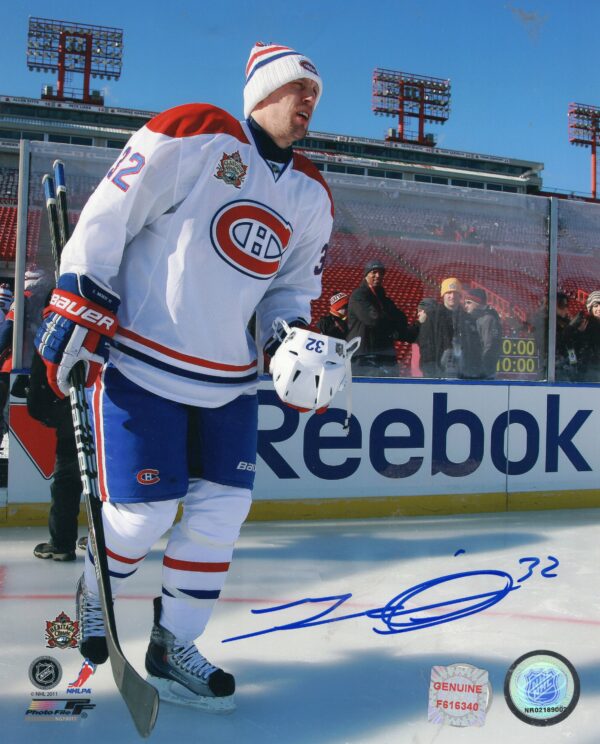 Travis Moen Montreal Canadiens Autographed 8x10 Photo