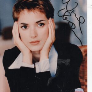 Winona Ryder Autographed 8x10 Photo