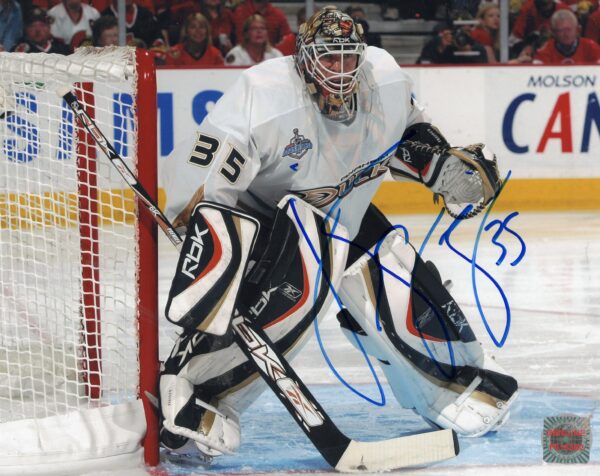 Jean-Sebastian Giguere Anaheim Ducks Autographed 8x10 Photo
