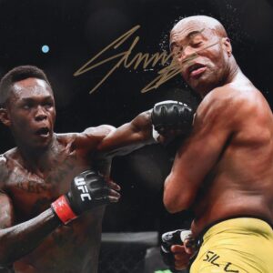 Israel Adesanya Autographed UFC 8x10