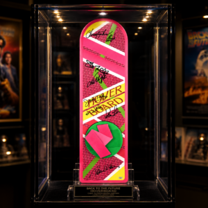 Michael J. Fox, Christopher Lloyd, Thomas Wilson, Lea Thompson, James Tolkan and Cast Autographed Back to the Future Part II 1:1 Scale Prop Replica Hoverboard