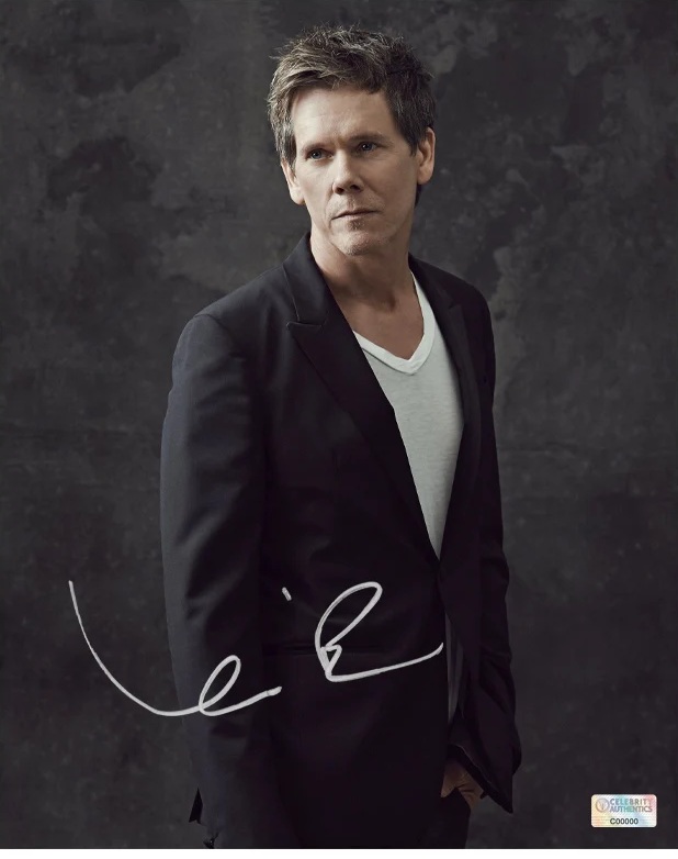 Kevin Bacon Autographed 8x10 Studio Photo
