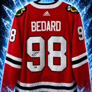 Connor Bedard Chicago Blackhawks Autographed Jersey