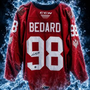 Connor Bedard Regina Pats Specialty 3rd Jersey Autographed Jersey