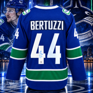 Todd Bertuzzi Autographed Vancouver Canucks Replica CCM Mass Jersey
