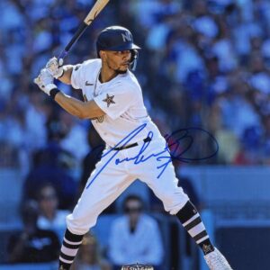 Mookie Betts NL All-Star Game Autographed 8x10 Photo