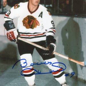 Bobby Hull Chicago Blackhawks The Golden Jet Autographed 8x10 Photo