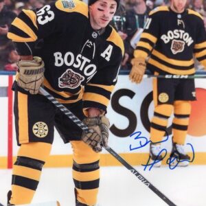 Brad Marchand Boston Bruins Winter Classic Autographed 8x10 Photo