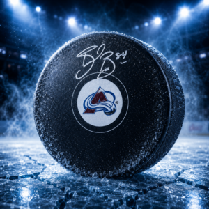 Brent Burns Colorado Avalanche Autographed Hockey Puck