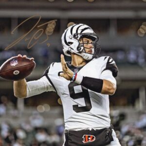 Joe Burrows Cincinnati Bengals Autographed 8x10 Photo