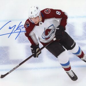 Cale Makar Colorado Avalanche Skate like the Wind Autographed 8x10 Photo