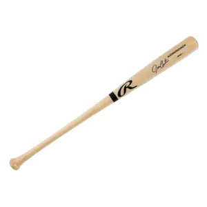Joe Carter Autographed Rawlings Blonde Pro Model Baseball Bat