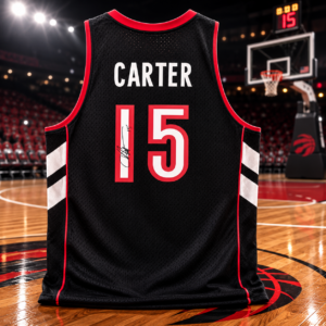 Vince Carter Purple Toronto Raptors Autographed Mitchell & Ness 1999-00 Authentic Jersey