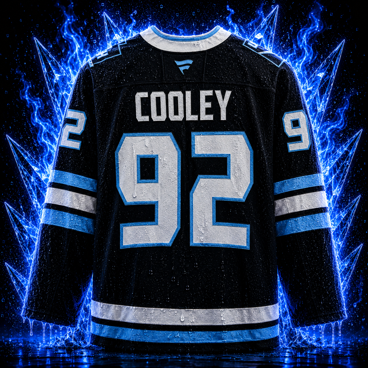 Logan Cooley Utah Mammoth Game-Used #92 Black Jersey Worn During Round One of the 2026 Stanley Cup Playoffs vs. Vegas Golden Knights