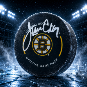 Jim Craig Boston Bruins Autographed Official Game Puck