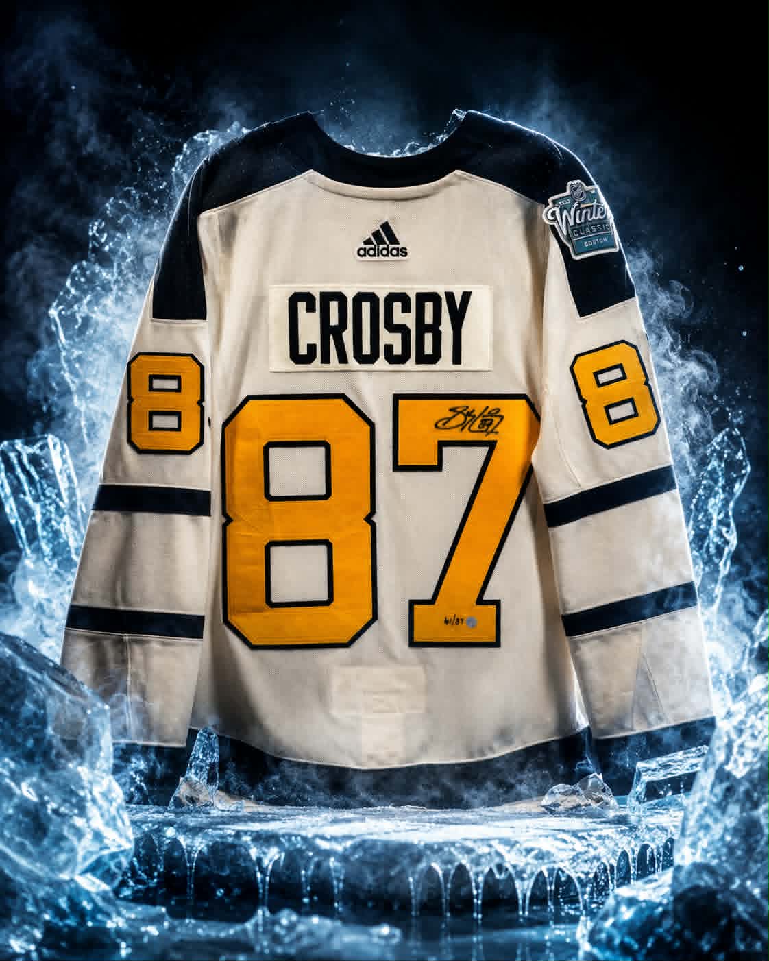 Sidney Crosby Pittsburgh Penguins Special Edition Autographed jersey