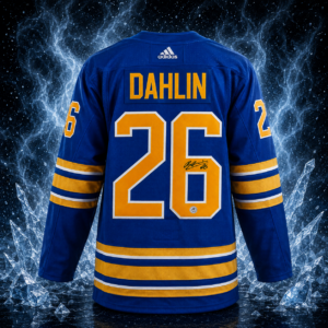 Rasmus Dahlin Autographed Buffalo Sabres Blue Adidas Jersey