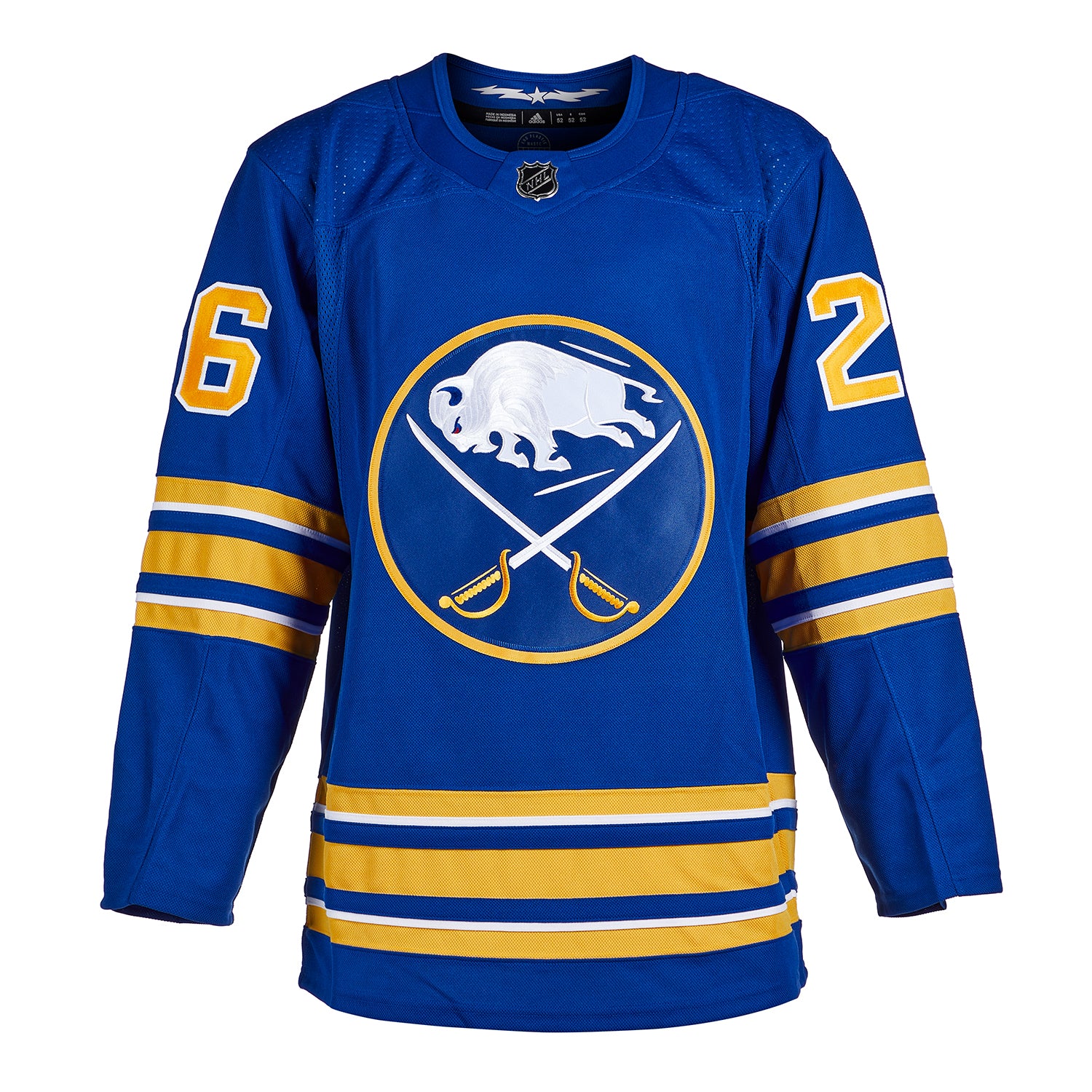 Rasmus Dahlin Autographed Buffalo Sabres Blue Adidas Jersey - Image 3