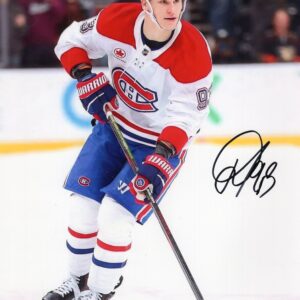 Ivan Demidov Montreal Canadiens White Jersey Autographed 8x10 Photo