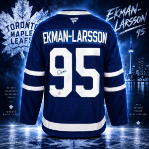 Oliver Ekman-Larsson Toronto Maple Leafs Autographed Fanatics Premium Jersey