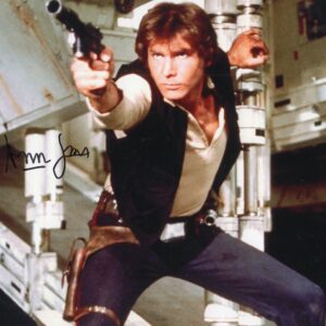 Harrison Ford Star Wars Autographed 810 Photo