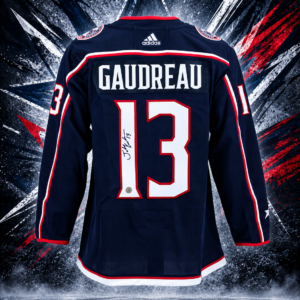 Johnny Gaudreau Autographed Columbus Blue Jackets Adidas Jersey