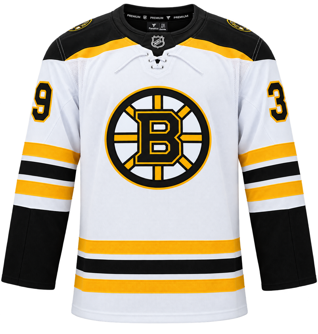 Morgan Geekie Boston Bruins Autographed White Fanatics Premium Jersey - Image 4