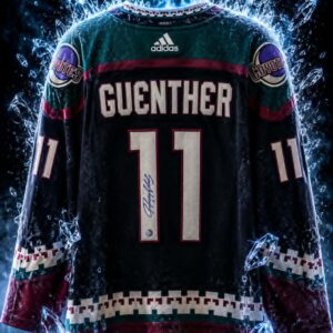 Dylan Guenther Phoenix Coyotes Autographed Jersey