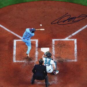 Vladimir Guerrero Jr Toronto Blue Jays Aerial View Autographed 8x10 Photo