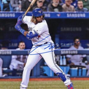 Vlad Guerrero Jr Toronto Blue Jays Batting Stance Autographed 8x10 Photo