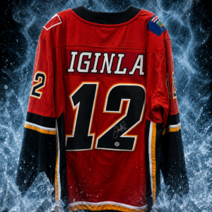 Jarome Iginla Calgary Flames Autographed Jersey