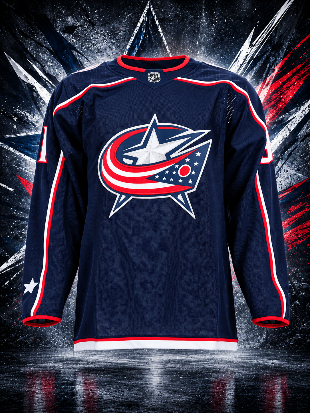 Kent Johnson Autographed Columbus Blue Jackets Fanatics Premium Jersey - Image 2