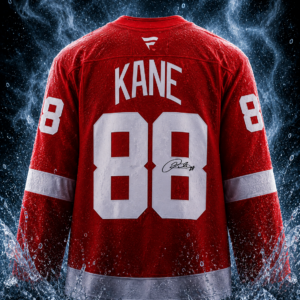 Patrick Kane Detroit Red Wings Autographed Red Fanatics Authentic Pro Jersey