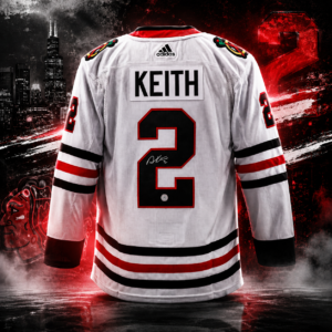 Duncan Keith Signed Chicago Blackhawks White adidas Jersey