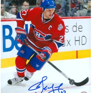 Alexei Kovalev Autographed Montreal Canadiens Captain 8x10 Photo