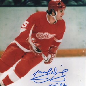 Reed Larson Detroit Red Wings Autographed 8x10 Photo