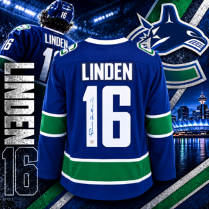 Trevor Linden Autographed Vancouver Canucks Fanatics Breakaway Jersey