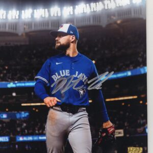 Nathan Lukes Toronto Blue Jays Captured in an on-field action pose Autographed 8x10 Photo