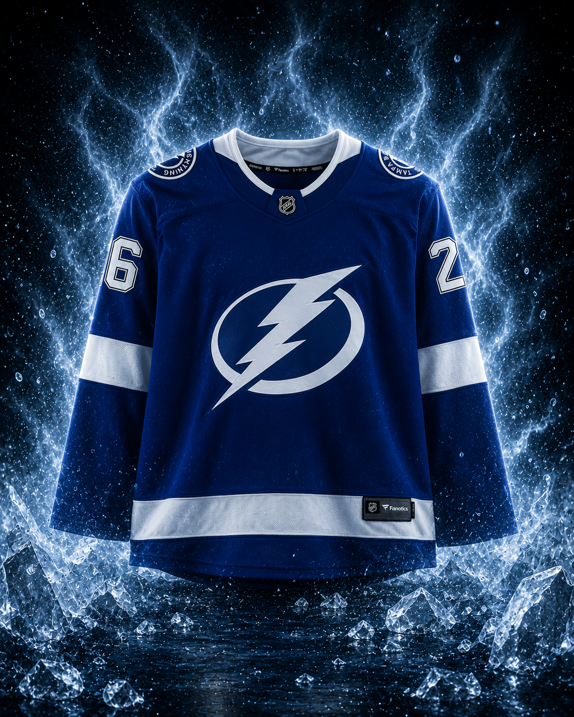 Martin St. Louis Tampa Bay Lightning Autographed Blue Fanatics Breakaway Jersey - Image 2