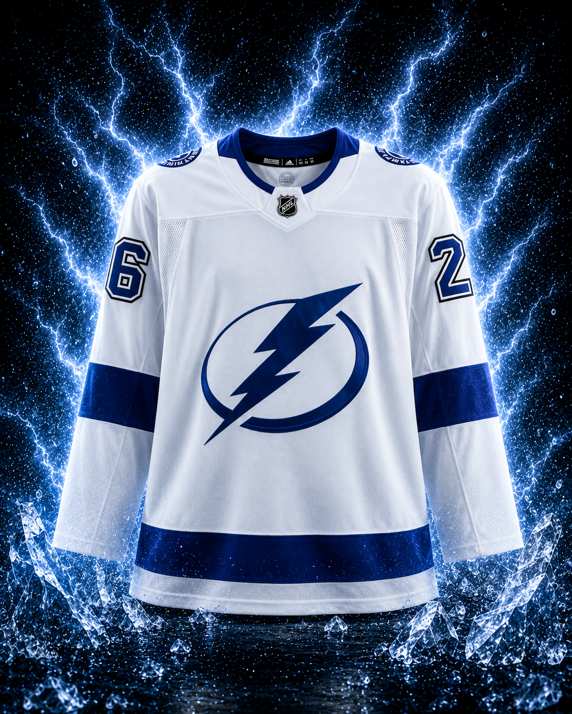 Martin St. Louis Tampa Bay Lightning Autographed White adidas Jersey - Image 2