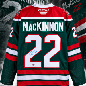 Nathan MacKinnon Halifax Mooseheads Autographed CHL CCM Jersey