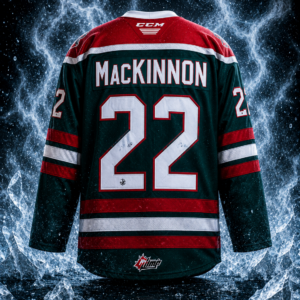 Nathan MacKinnon Signed Halifax Mooseheads CHL CCM Jersey