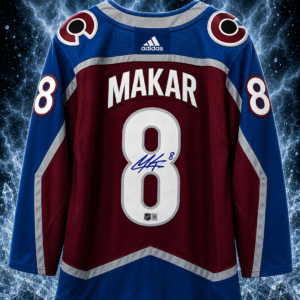 Cale Makar Colorado Avalanche Autographed Adidas Jersey