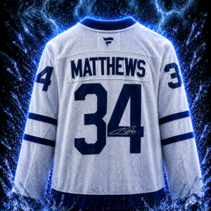 Auston Matthews Toronto Maple Leafs Autographed White Fanatics Premium Jersey with Multiple Inscriptions - Limited Edition of 25