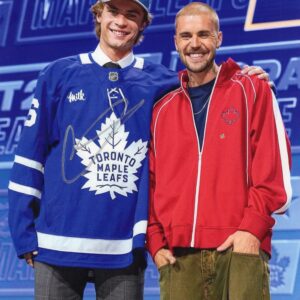 Gavin McKenna Toronto Maple Leafs Autographed 8x10 Photo