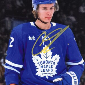 Gavin McKenna Toronto Maple Leafs Autographed 8X10 Photo