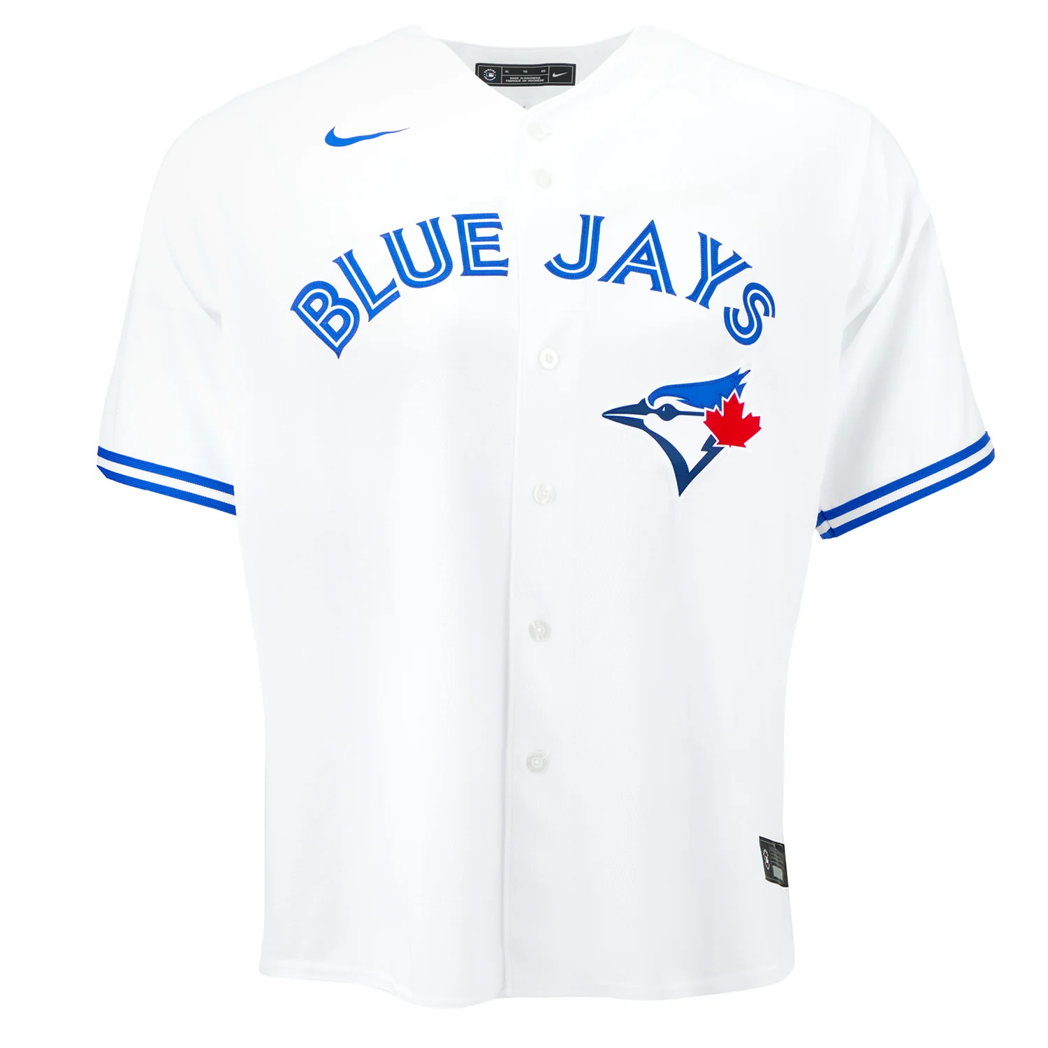 Jack Morris Autographed Toronto Blue Jays White Nike Baseball Jersey - Image 3