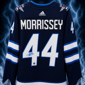 Josh Morrissey Winnipeg Jets Autographed Blue adidas Jersey